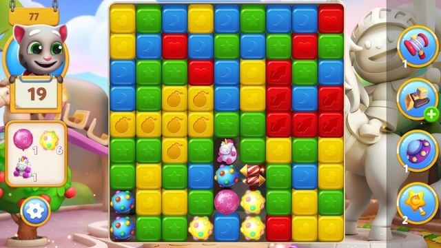 Talking Tom Fun Fair - Roller Coaster - iOS Android Gameplay Part 7 смотреть онлайн