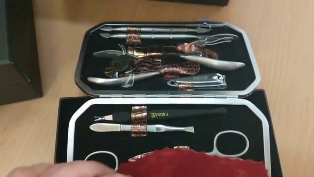 Подделка или оригинал, как отличить Маникюрный набор Zinger смотреть онлайн