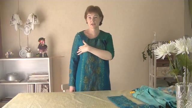 3 Валяем джемпер на основе прямоугольника  III часть