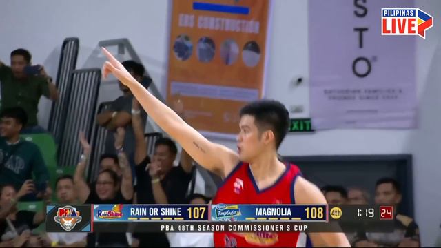 Rain or Shine-Magnolia finish | PBA Season 48 Commissioner’s Cup смотреть онлайн