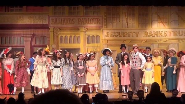 Wells Fargo Wagon - OHS The Music Man 2015