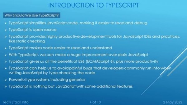 Introduction to TypeScript | What is TypeScript? | Why Should We Use TypeScript?
