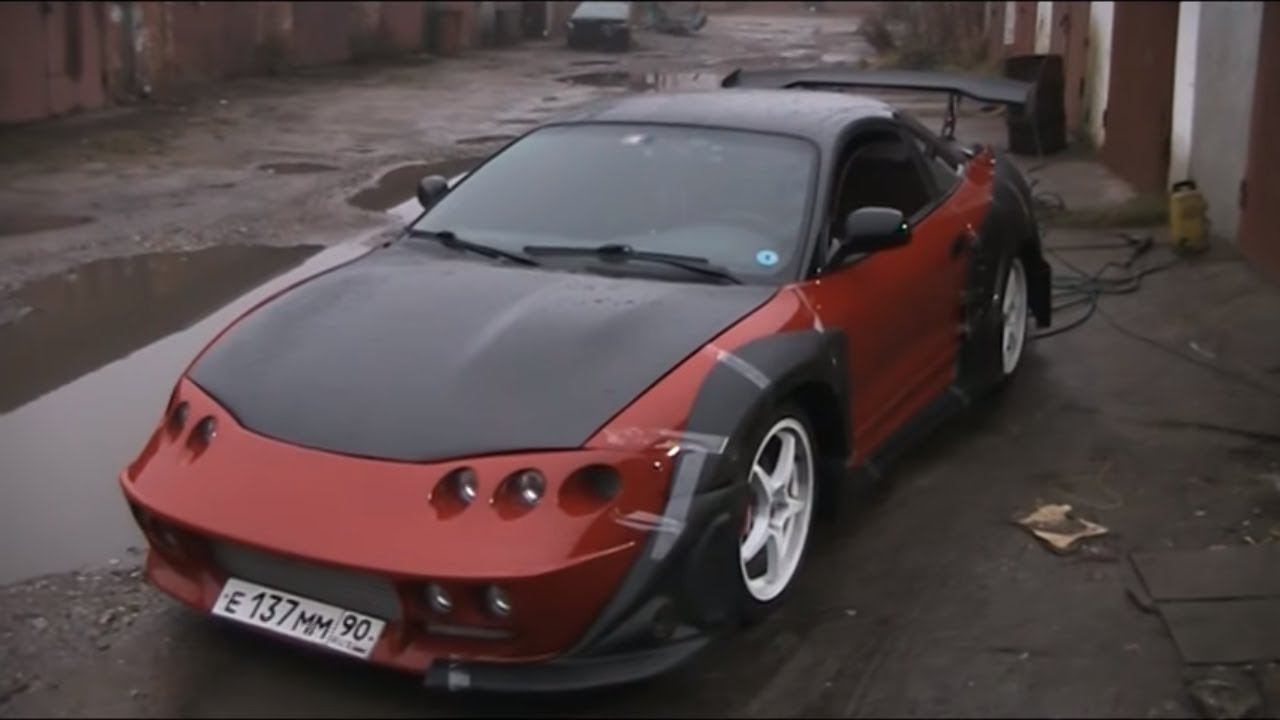 Dragon Wide Body Kit Installation Mitsubishi Eclipse GSX