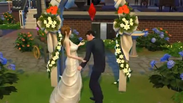 The Sims 4. Failed wedding. The sleeping bride. Something went wrong. смотреть онлайн