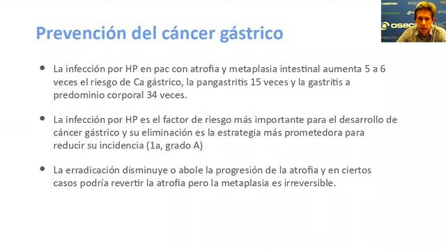 GASTROENTEROLOGÍA - Gastritis Por Helicobacter Pylori