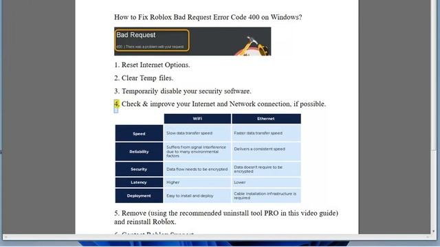 Fix Roblox Bad Request Error Code 400 on Windows (2022 Tips) смотреть онлайн