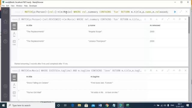 Neo4j Where Clause with Relationship смотреть онлайн