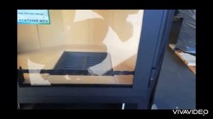 Печь-камин Енисей Мета бел