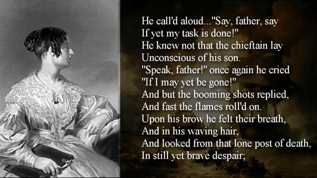 Casabianca (The Boy Stood On The Burning Deck )~ by Felicia Dorothea Hemans. смотреть онлайн