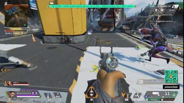 [ Apex Legends ] BLOODHOUND RANKED AUTO WIN , THANKS ME LATER смотреть онлайн