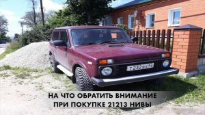 На что обратить внимание при покупке ВАЗ 2121 (нива) в 2021 году? Слабые места Нивы 21213, 21214