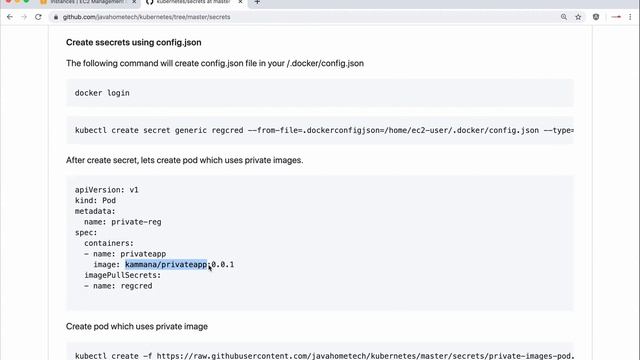 Kubernetes Tutorial | Pulling private image using Kubernetes Secrets | Kubernetes Secrets Tutorial смотреть онлайн