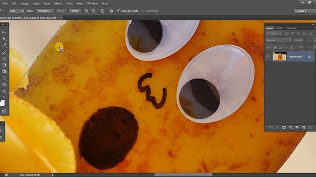 How To Use Hand Tool Or Rotate Tool When Using Pen Tool In Photoshop