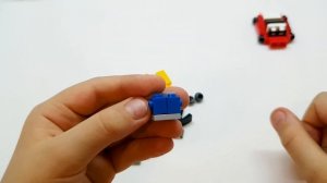 Инструкция: как сделать из лего мини трансформера Бамблби за 3 минуты!