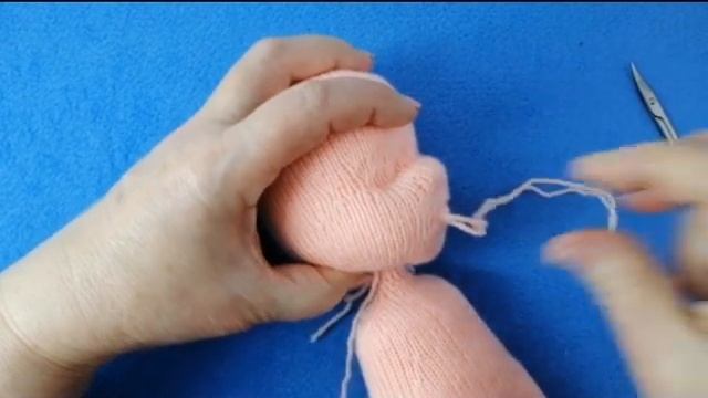 Сборка куклы по моему авторскому МК №32. 5 часть .Утяжки. смотреть онлайн
