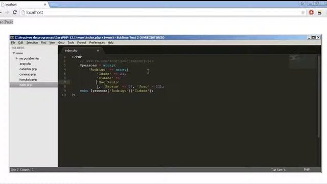 Revisando PHP: 17: Array e Foreach (Parte 2) смотреть онлайн