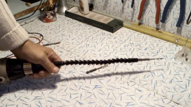 Гибкий вал, переходник, под отвертку или сверло. смотреть онлайн