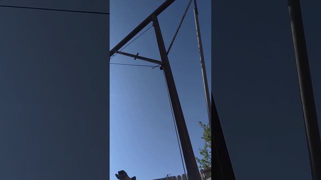 Строительство бани. Самодельный кран. смотреть онлайн