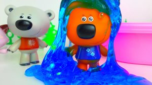 Как сделать слайм / Мимимишки Кеша и Тучка сами мастерят одежду из слайма / Новые серии мультфильма