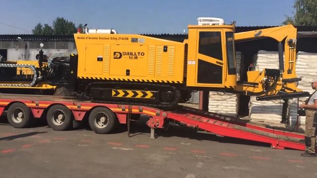 Установка Drillto 40/65M - Погрузка на трал смотреть онлайн