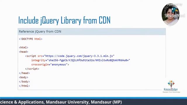 National Level Online Webinar on "Angular JS and J Query Compatibility" смотреть онлайн