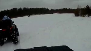 Весенний снег оказался скользким. Потерь нет)