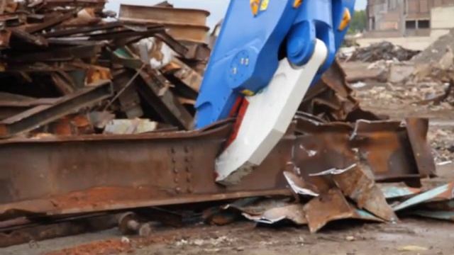 Ножницы ARDEN по металлу - резка балки 800 мм смотреть онлайн