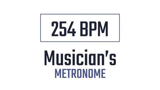254 BPM - Metronome смотреть онлайн