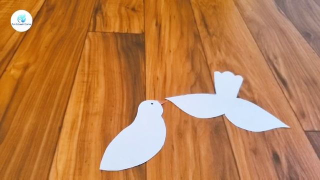 3D Paper bird | Easy way to make paper bird for kids