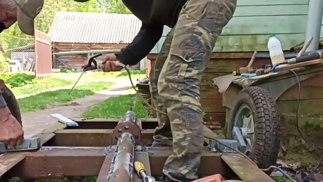Делаю самодельный прицеп для культиватора! Как сделать прицеп для культиватора смотреть онлайн