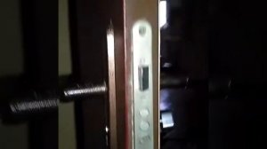 Замена личинки во входной металлической двери.
