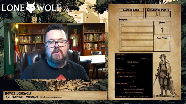 A Lonewolf solo Adventure! смотреть онлайн