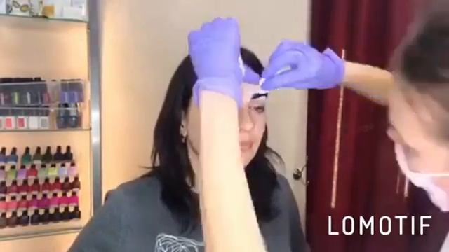 Моделирование формы бровей от BrowBeautyNail_bbn смотреть онлайн