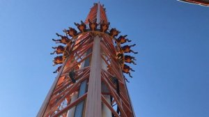 Самый высокий в России аттракцион «Жар-птица». (65 метров).  Сочи Парк.