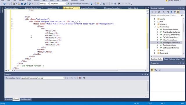 271 ASP .NET MVC - Create Analytics Controller and View for Google Charts смотреть онлайн