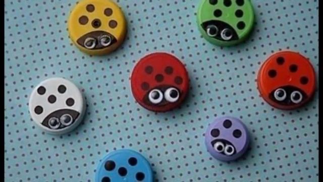 Поделки с детьми - из пробок смотреть онлайн