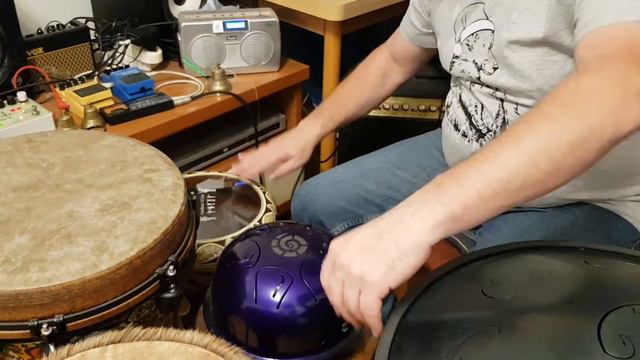 Udu drum and other percussion instruments improvisation. смотреть онлайн