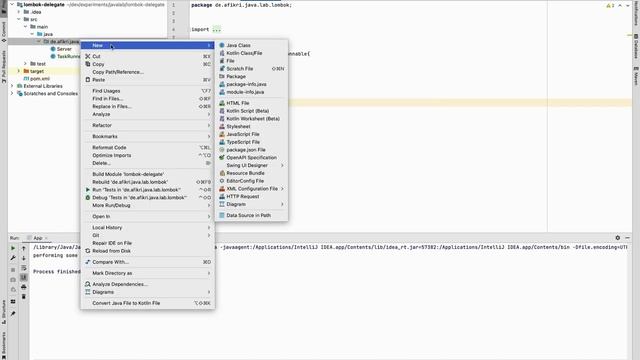 how to use delegate annoation from lombok смотреть онлайн