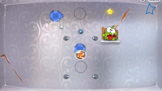 Let's play Cut The Rope Foil Box 3 Slowdown Physics (3 stars) FLAWLESS смотреть онлайн