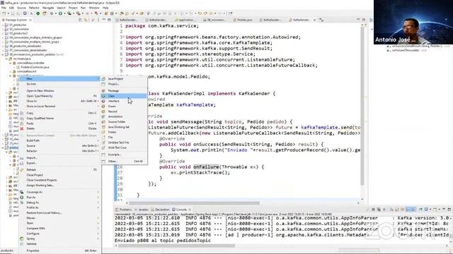 Microservicios y Apache Kafka смотреть онлайн