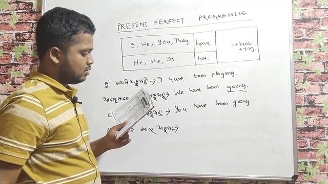 Present Perfect Progressive Tense смотреть онлайн