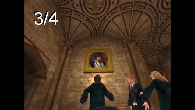 All secret locations inside Hogwarts - Harry Potter and the Prisoner of Azkaban (PC) смотреть онлайн