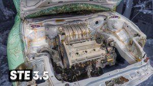 РЕСТАВРАЦИЯ БЕЗ РАЗБОРА, СБОРКА И УСТАНОВКА В АВТО 30-ЛЕТНЕГО МОТОРА V6 6A13TT