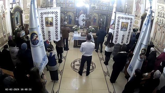 Божественна Літургія - Парафія церкви Святого Миколая м.Перемишляни смотреть онлайн