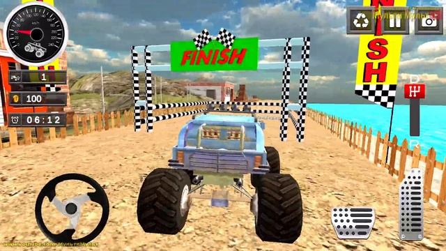Offroad Monster Truck Driving - Offroad Travel 4x4 Hill Climb - Android GamePlay смотреть онлайн