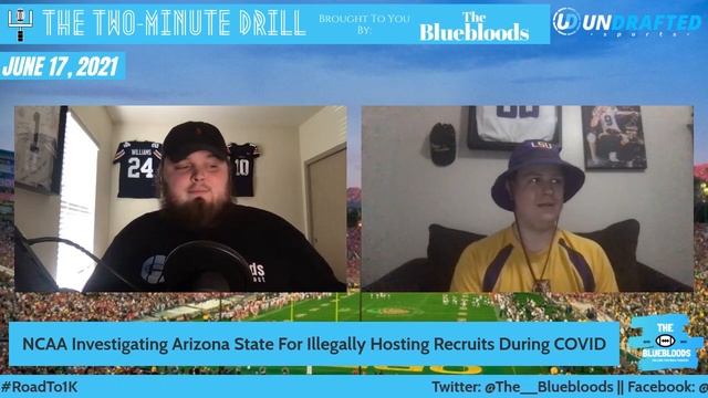 The Two-Minute Drill (6/17): NCAA Investigating Arizona State For COVID Violations | The Bluebloods смотреть онлайн