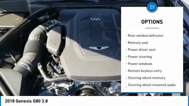 2018 Genesis G80 Corona CA G0069 смотреть онлайн