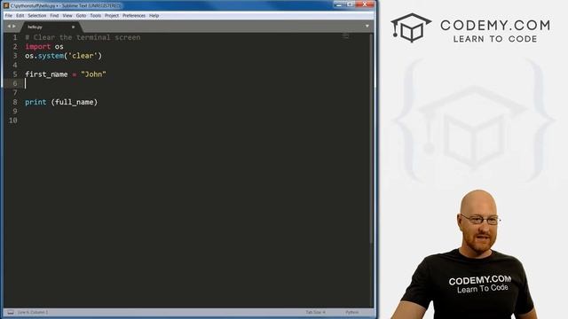 Using Variables in Python - #5 смотреть онлайн