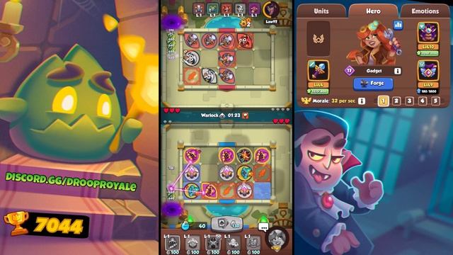 Rush Royale - The NEW Hex Trifecta! - DON'T Count Your CHICKENS Before They HATCH! смотреть онлайн