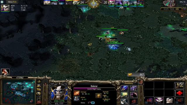One Button One Item A Thousand Impact - DotA 1 RGC Night Stalker смотреть онлайн